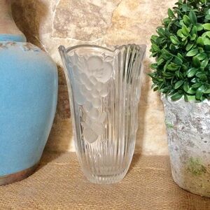 New Crystal Glass vase